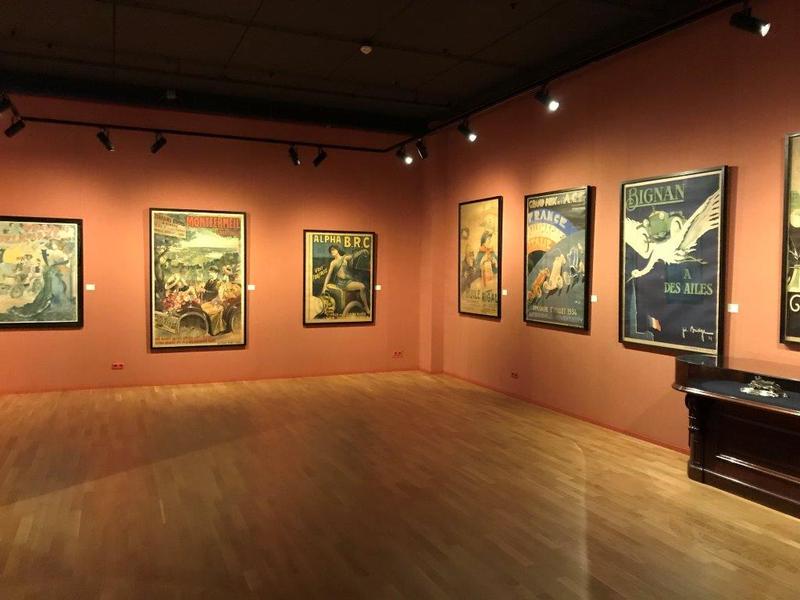 Not a car in sight. The museum also has a large collection of vehicle memorabilia, including a whole art gallery’s worth of 1930s Art Deco and Art Nouveau advertising posters. Unfortunately no prints for sale in the gift shop, or my new shed would be wallpapered by now.